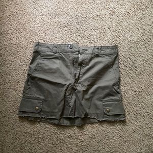 ZARA cargo miniskirt